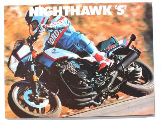 Vintage Honda 1986 Nighthawk Sellers Brochure