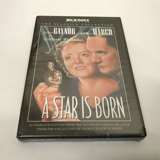 A Star Is Born - Image Dvd - Region 1 - Oop/rare - Remastered 1937 - Janet Gaynor