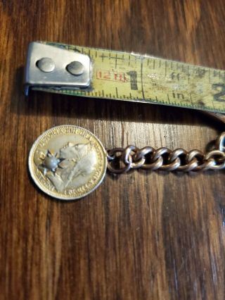 Antique Victorian 9ct Solid Gold Fancy Albert Watch Fob Chain