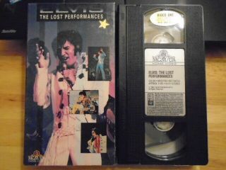 Rare Oop Elvis Presley Vhs Music Video The Lost Performances 1970 - 72 Rock N Roll