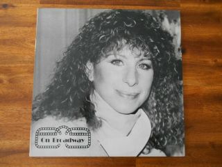 Rare Barbra Streisand Kismet K1016 Vinyl Album " On Broadway "