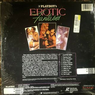 Playboy ' s Erotic Fantasies Laserdisc (VERY RARE) ID2070PL 1992 2