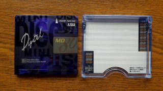 Axia Md 80 Minidisc,  One Sticker,  Made In Japan,  Very Rare