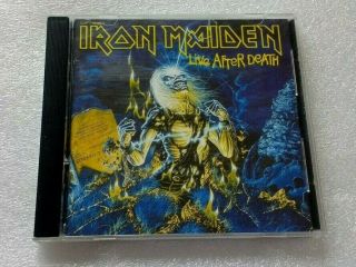 Iron Maiden - Live After Death (cd,  Capitol Records,  Cdp 7 46186 2) Rare