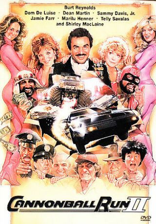 Cannonball Run 2 Burt Reynolds Dvd Rare O.  O.  P