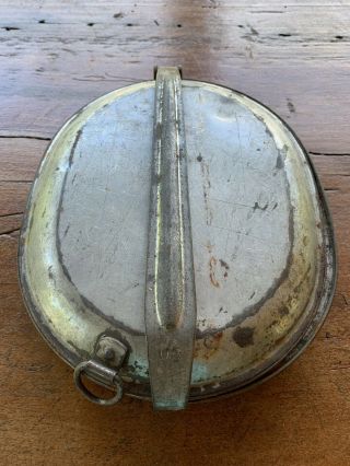 Indian War Us Army Cavalry Pattern 1874 Meat Can Mess Kit 3rd Type - Rare 3