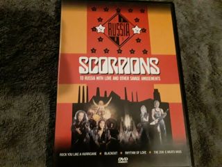 Scorpions - To Russia With Love & Other Savage Amusements Rare Dvd Vg