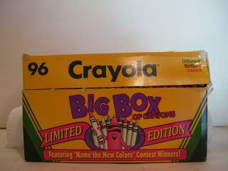 Very Rare 96 Crayola Big Box Of Crayons Limited Edition “name The Colors”