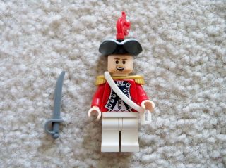 Lego Pirates Of The Caribbean - Rare - King George 
