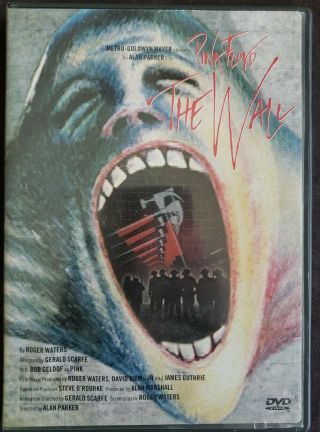 Pink Floyd - The Wall (dvd,  1999,  Special Edition) W/poster Rare Htf Oop Vgc