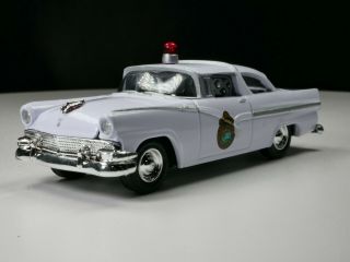1956 Ford Victoria Alaska State Troopers 1/64 Scale Diorama Car Rare Real Riders