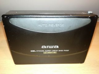 Aiwa Hs Px 337 Walkman Personal Stereo Cassette Player Vintage Rare Parts Repair