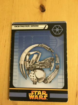 Destroyer Droid Star Wars Miniatures Revenge of The Sith 30 Rare 2