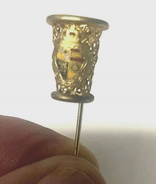 1992 Barcelona Olympics Gold Basketball Collector Stick Pin - Rare