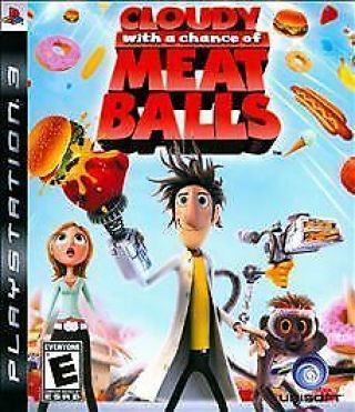 Cloudy With A Chance Of Meatballs - Playstation 3 Ps3 Rare,  Disc Only,