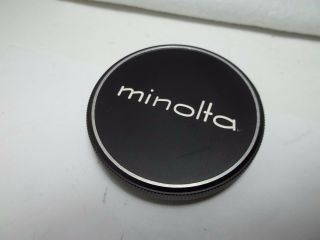 Rare Rare Rare Vintage Minolta Body Cap Metal