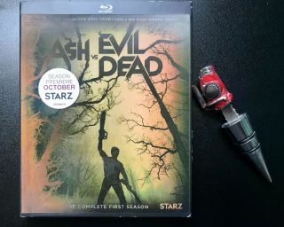 Ash Vs Evil Dead: Season 1 (2 - Disc Blu - Ray) W/ Rare Press Promotional Item