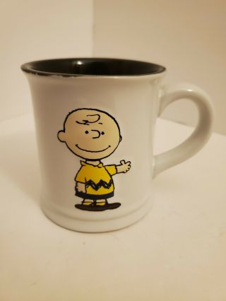 Rare Vintage 3d Charlie Brown Peanuts Coffee Mug Tea Cup
