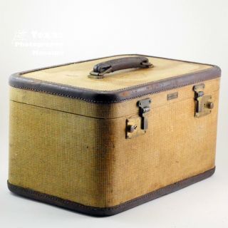 Rare Vintage K Kaufmann & Co Newark Nj Makeup Train Case Luggage
