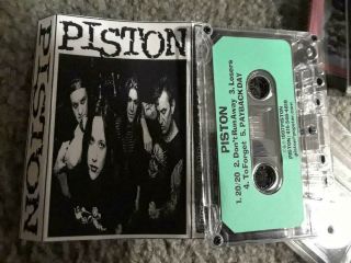 Piston Unknown Band Rare Indie Punk Rock Demo Tape The Lunachicks L7 Veruca Salt
