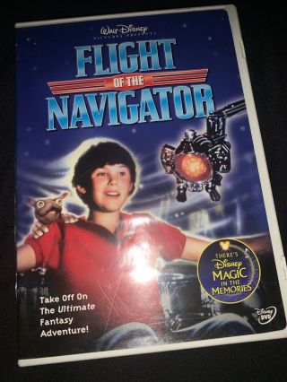 Flight Of The Navigator Dvd Rare Oop