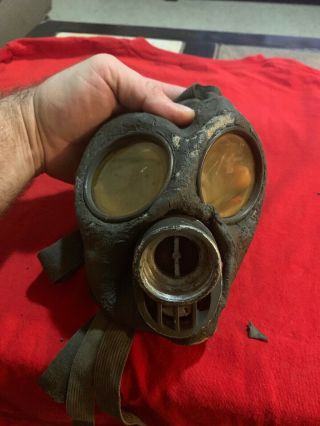 Rare Vintage Military Gas Mask Dagsa Segovia Spain