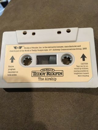 Vintage - The World Of Teddy Ruxpin,  The Airship Cassette Tape
