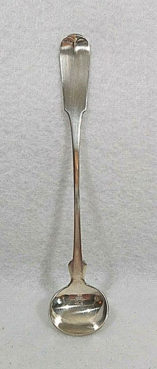 Coin Silver Lows,  Ball & Co.  Boston,  Ma Mustard Spoon,  Ca.  1845