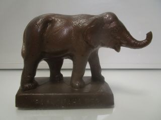 Vintage Mold - A - Rama " Paj " Elephant,  Henry Doorly Zoo,  Omaha,  Nebraska Rare