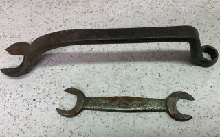 Antique Vintage Ford Wrench Usa M - 52 - 17017,  Box And Open Usa