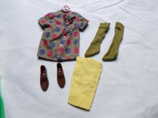 Vtg 1961 Ken Sport Shorts Outfit 783 Complete Shoes Socks Shorts Shirt