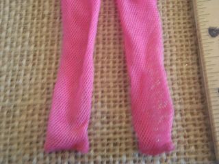 Vintage Barbie Pink Leggings Leggins Tights Panty Hose 2 - 54 3