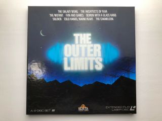 Rare Sci Fi Laserdisc Movies,  The Outer Limits 4 - Disc Set