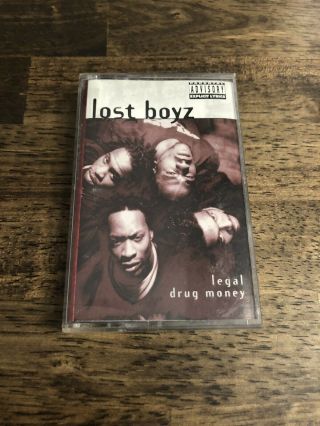 Lost Boyz Legal Drug Money Cassette Tape Cheeks Rare
