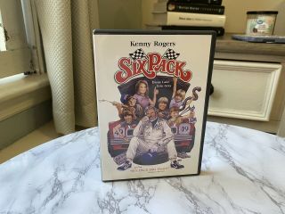 Six Pack (dvd,  1982) Anchor Bay Rare Oop Kenny Rogers,  Diane Lane,  Erin Gray