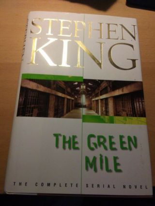 The Green Mile Stephen King 1st Scriber Hardcover Edition 2000 Hbdj Rare