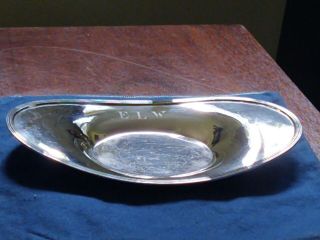 Rare Antique Sterling Silver Oblong Tray Baltimore Silversmiths Early Schofield