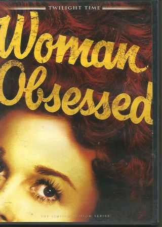 Woman Obsessed Dvd Susan Hayward,  Stephen Boyd Twilight Time Oop Rare