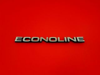 1983 - 1991 Ford Econoline Side Fender Emblem Badge Logo Script Symbol Sign Oem 90