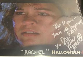Ellie Cornell Halloween Michael Myers Rare Autographed 8 X10 3