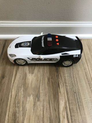 Rare Toy State Police Car Road Rippers Toy Car Lights And Sound 2014 Corvette