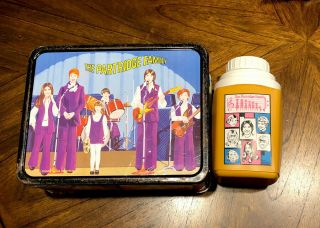 1971 The Partridge Family Vintage Metal Lunchbox With Thermos Very Rare