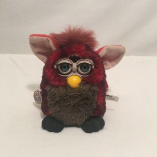 Furby 1999 Model 70 - 800 Red Wolf Generation 7 Rare