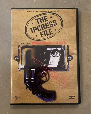 The Ipcress File - Rare Anchor Bay Dvd - Michael Caine