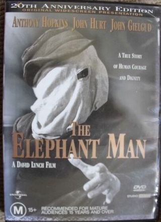 The Elephant Man Oop Rare Deleted R4 Pal Dvd David Lynch Classic John Hurt