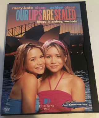 Our Lips Are (dvd,  2001) Snap Case Rare Oop Mary Kate & Ashley Olsen