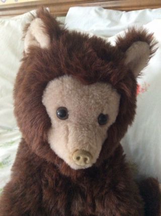 Vintage Dakin 1976 Pillow Pets Brown Bear Plush Teddy 17” Stuffed Toy 2