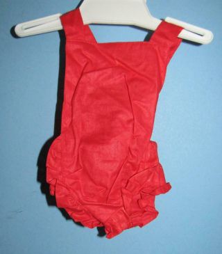 Vintage Mattel Chatty Cathy Doll Red Sunsuit 1960 