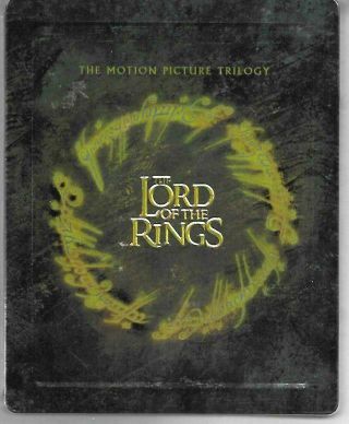 Blu - Ray: The Lord Of The Rings: Motion Picture Trilogy (rare Metal Case,  6 - Disc)