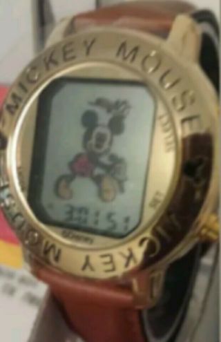 Disney_rare_vintage Mickey Mouse Dancing Digital Color Image Watch